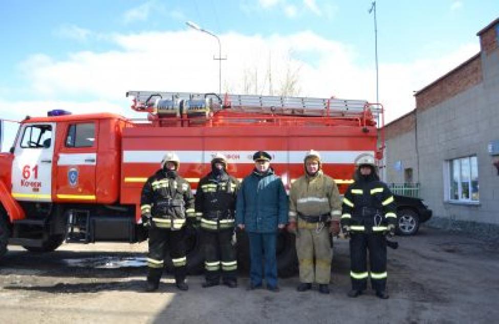 90-летие отметит пожарная часть Кочковского района в 2021 году
