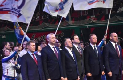В Новосибирске отметили восьмую годовщину воссоединения Крыма с Россией