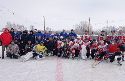 В Кочковском районе прошел турнир по хоккею с шайбой памяти С.П. Тутученко