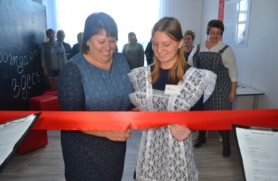 Третья «Точка роста» в Кочковском районе открылась в Решетовской школе