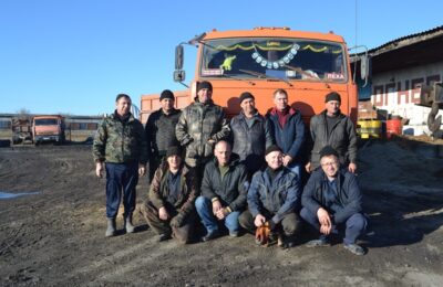 Водители одной из организаций Кочковского района перевезли более 15 тысяч тонн зерна