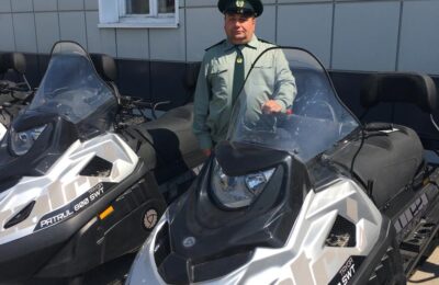 Инспектора Кочковского района получили новый снегоход