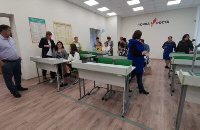 В Черновской школе открылся центр «Точка роста»