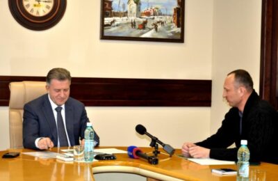 Спикер регионального парламента Андрей Шимкив провел прием граждан
