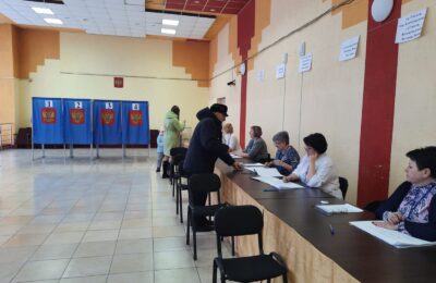 В Кочковском районе открылись избирательные участки по выборам Президента РФ