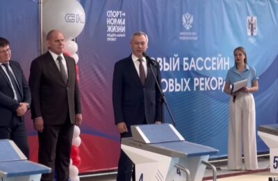 В Новосибирске открыли 50-метровый бассейн «СКА»