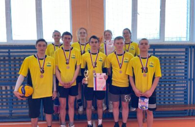 Кочковцы заняли третье место в межрайонном турнире по волейболу