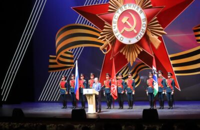 В Новосибирске прошло торжественное собрание к 79-й годовщине Победы в Великой Отечественной войне