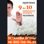 В Новосибирской области стартовала противопожарная акция «Останови огонь!»