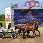 Конные скачки, ярмарка, игровые площадки прошли в Сузуне в День России