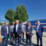 Губернатор Андрей Травников и председатель Заксобрания Андрей Шимкив посетили Кочки