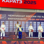 На чемпионате России по каратэ новосибирцы завоевали золото, серебро и шесть бронзовых медалей