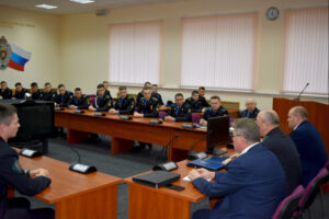 Евгений Прохоренко встретился с курсантами Московского пограничного института ФСБ России