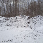 В Мошковском районе выявлена незаконная свалка