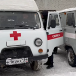 Первую партию автомобилей скорой помощи отправили на СВО волонтеры Новосибирска