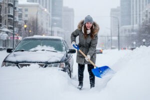 Лопата вместо штанги: снегопады помогут новосибирцам сжечь до 900 калорий в час