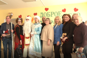 Файер-шоу в подарок: депутаты Заксобрания порадовали детей из купинской школы-интерната