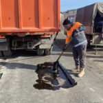 В Новосибирской области с приходом весны ускорен ремонт ключевых дорог