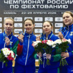 Успехи новосибирцев на чемпионате России по фехтованию в Казани