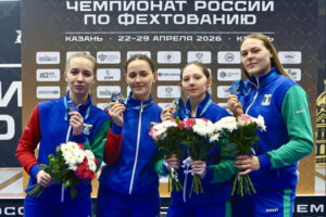 Успехи новосибирцев на чемпионате России по фехтованию в Казани