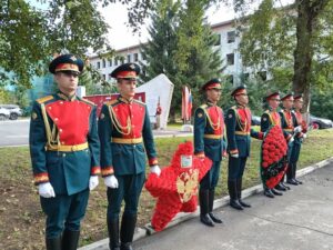 Мурал в честь 85-й мотострелковой дивизии открыли в Новосибирске