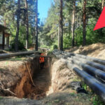 В Ордынском реконструируют теплосеть по нацпроекту