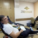 Сотрудники полиции Новосибирска приняли участие в донорской акции
